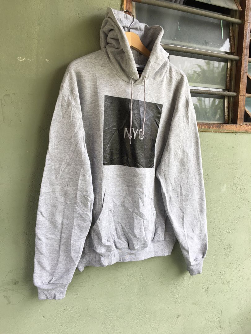 Champion box logo hoodie sales