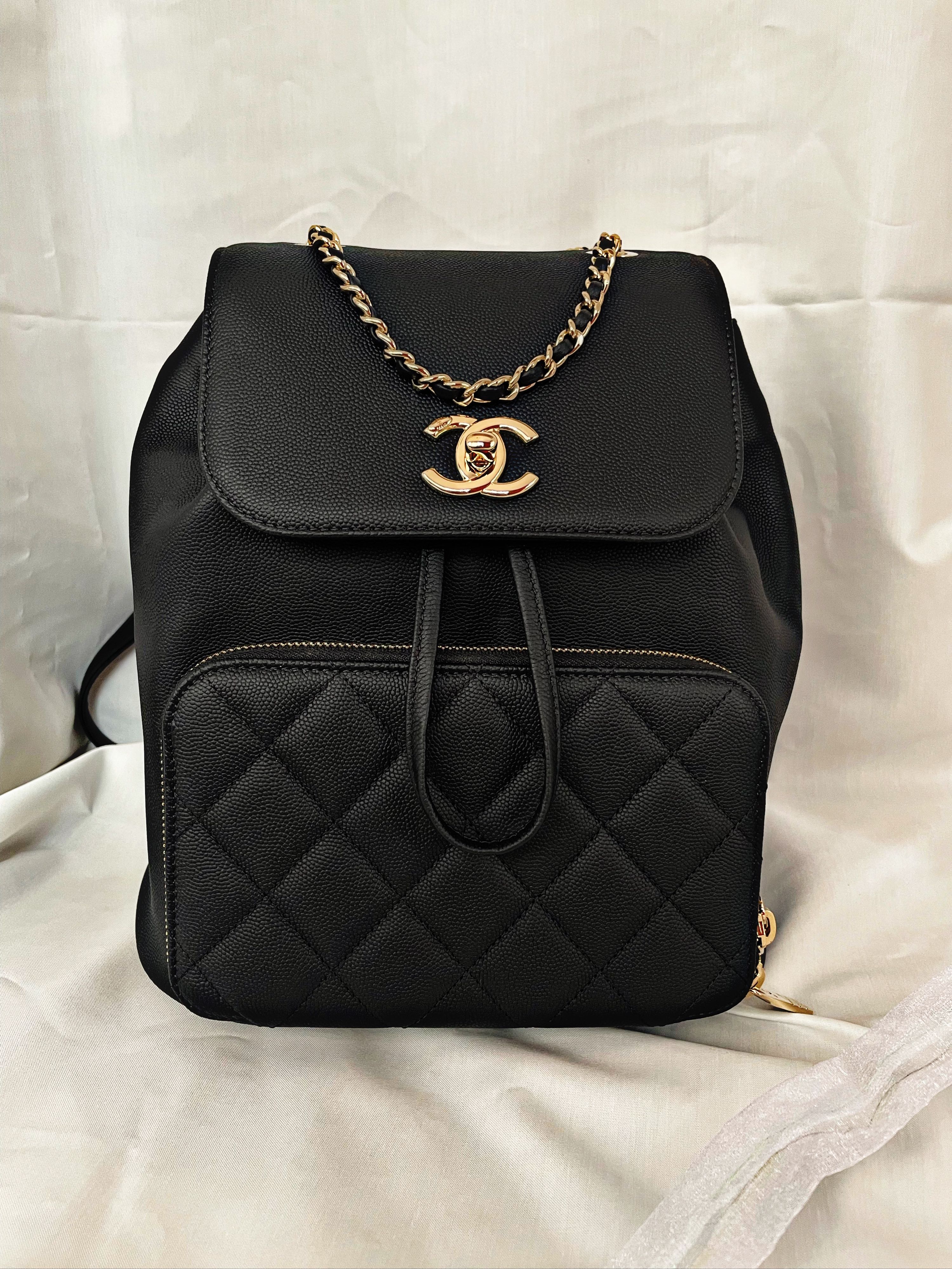 chanel back pack