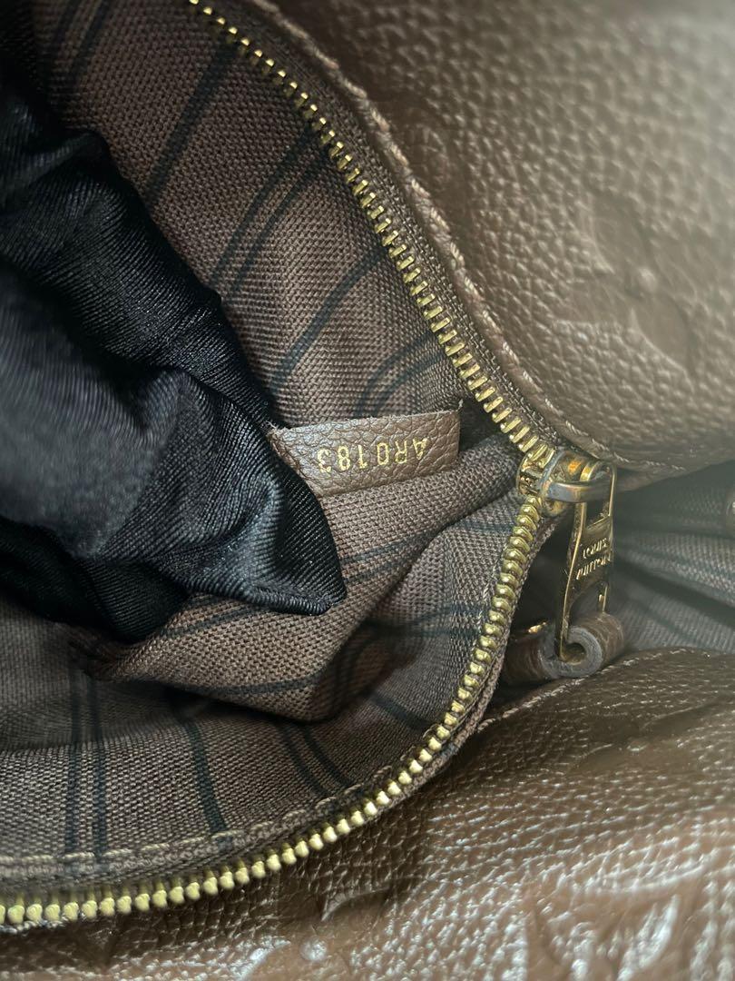 Louis Vuitton Metis Hobo 2way Empreinte Leather Brown Terre17LR0613