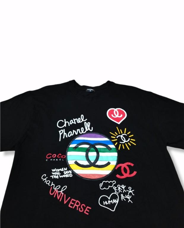 Chanel x pharrell t shirt top