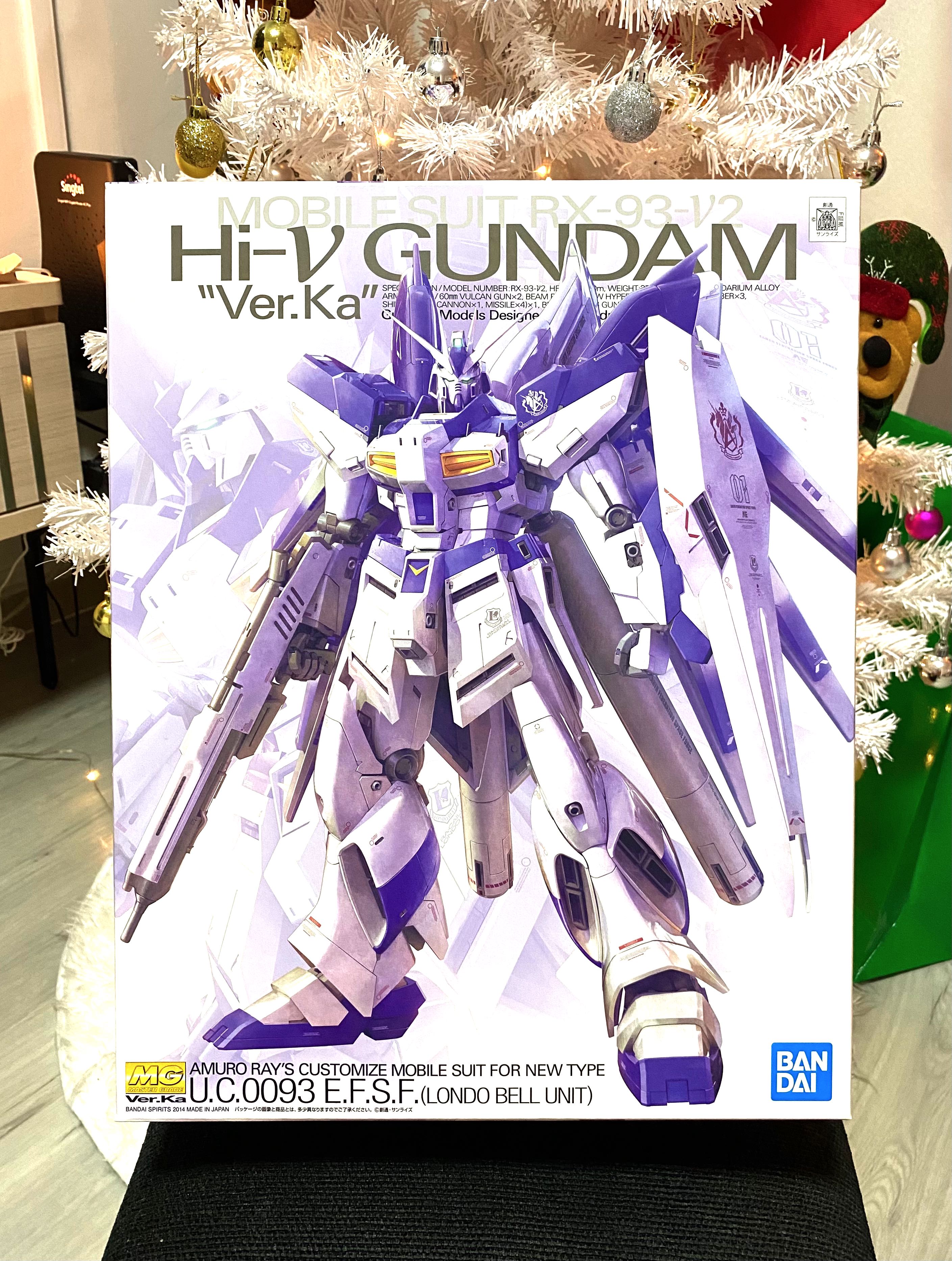 MG 1/100 Hi Nu Gundam Verka, Hobbies & Toys, Toys & Games on Carousell