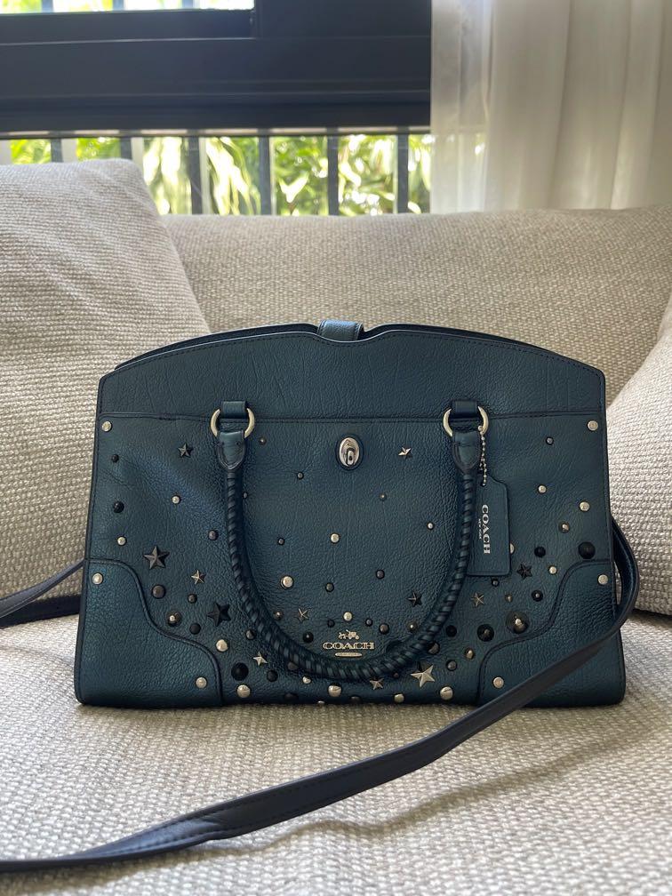Coach star studded purse clearance