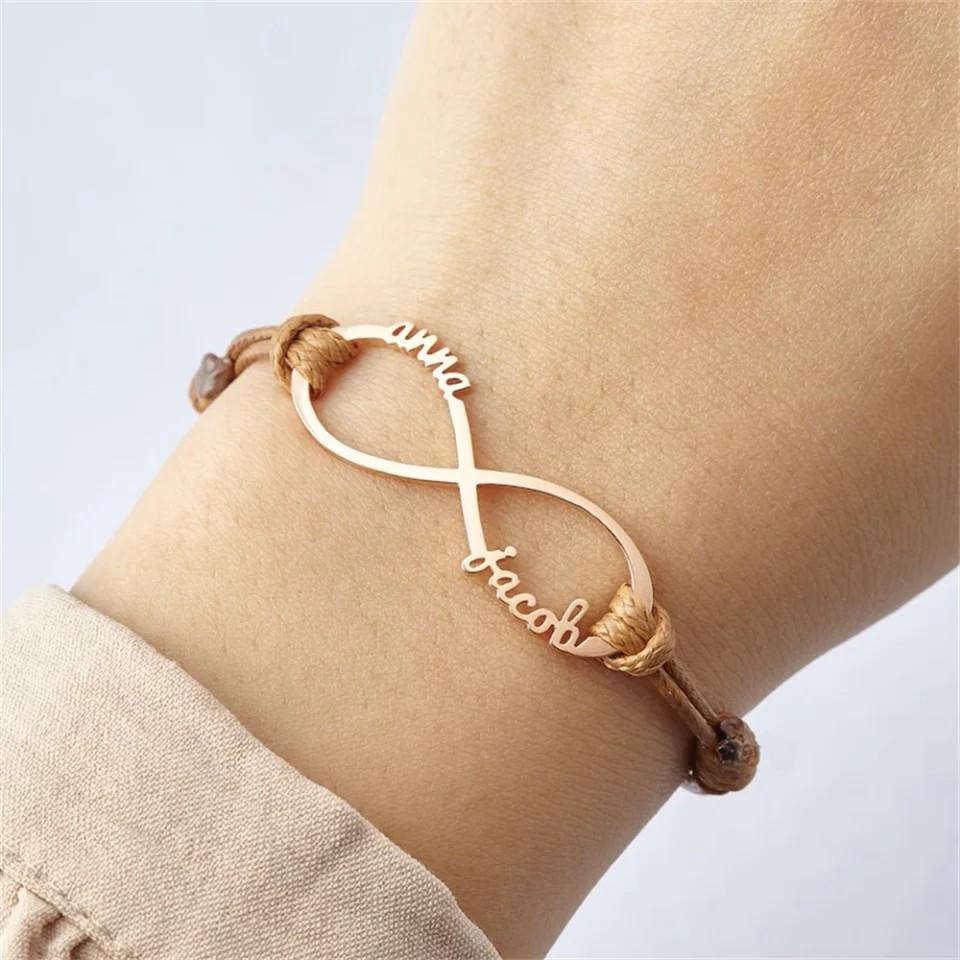 Adjustable infinity clearance bracelet