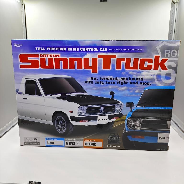 Datsun Sunny Track 中古車搖控車白色日本直送全新未拆 興趣及遊戲 玩具 遊戲類 Carousell