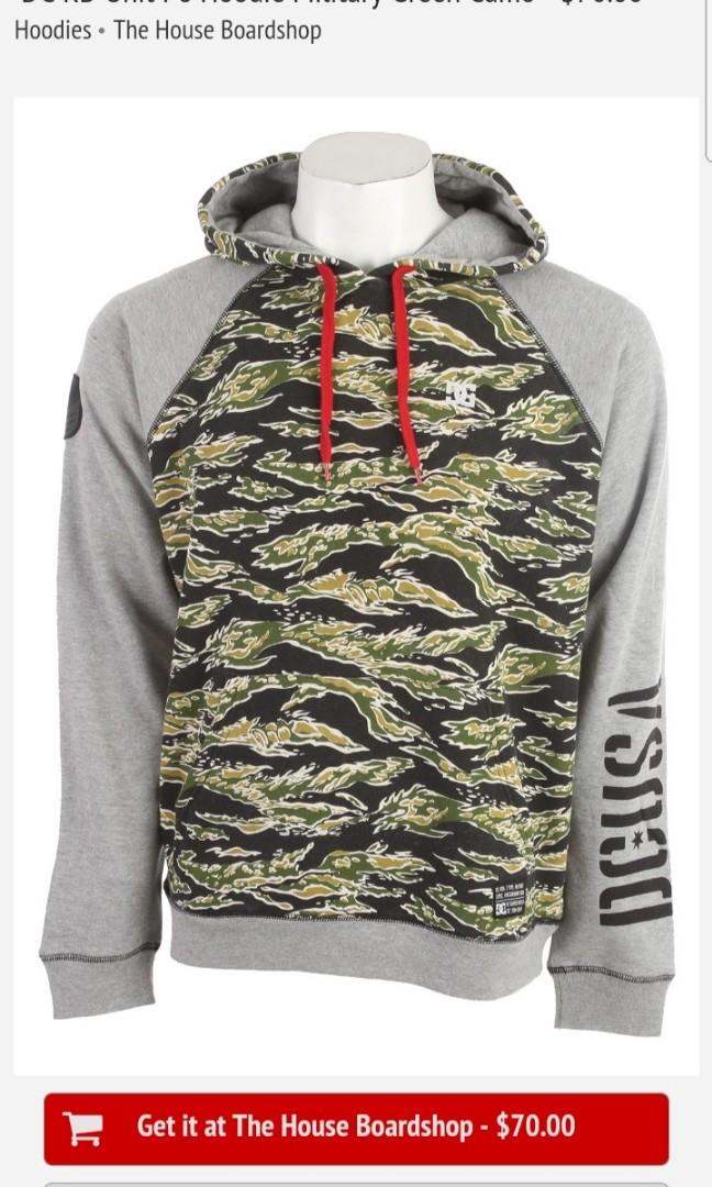 Dc camo hoodie store
