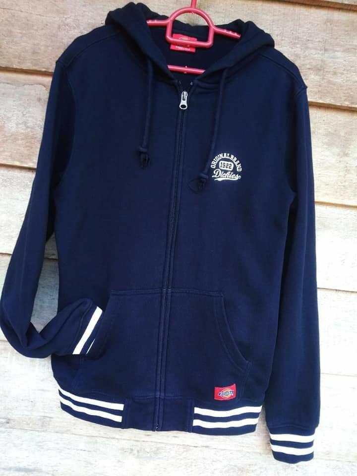 Dickies Zipper Hoodie Sweater Size S 