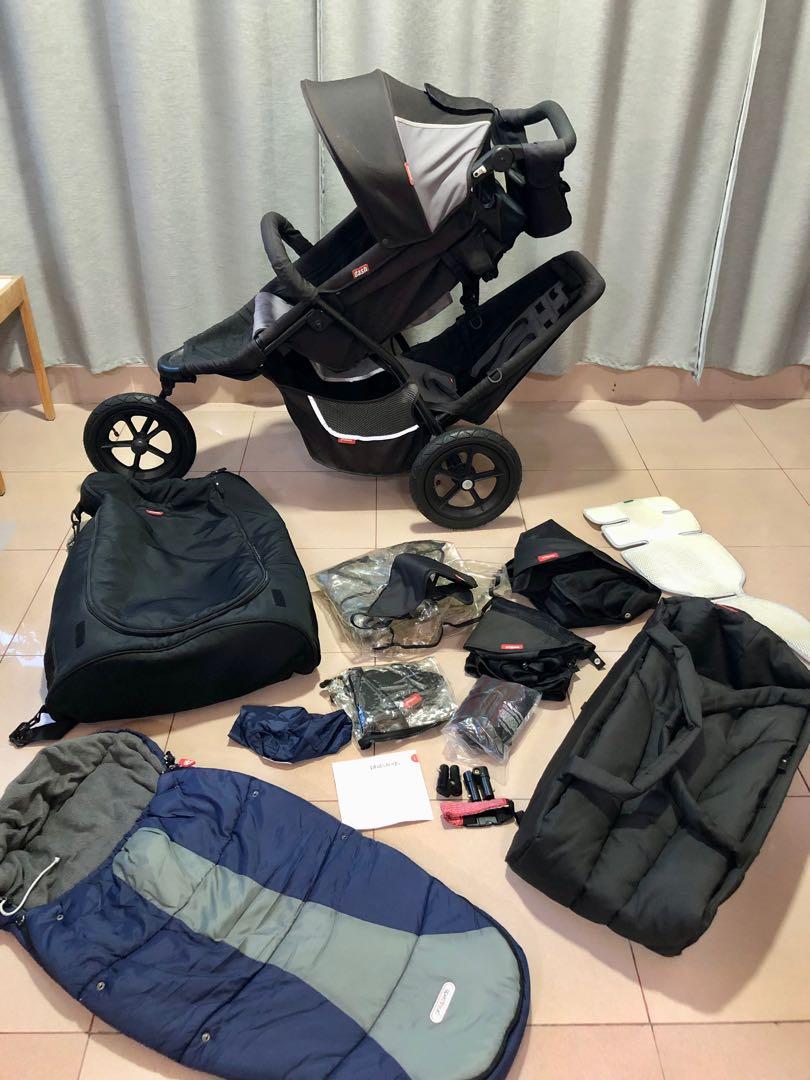 phil & teds double jogging stroller