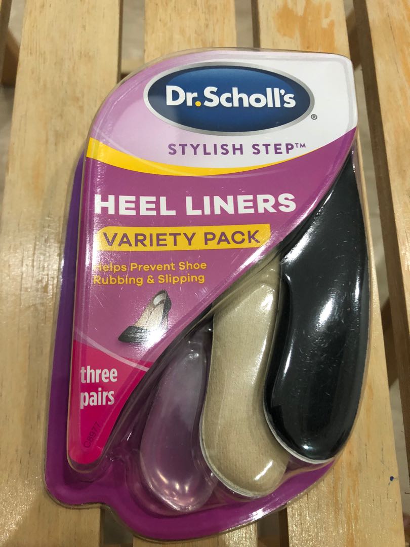 dr scholl's heel liners