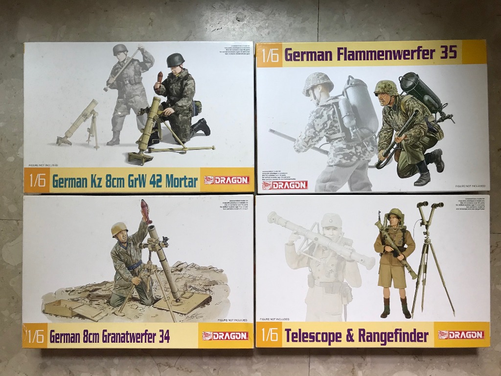 Dragon 1/6 Scale Weapon Model Kits, Hobbies & Toys, Toys & Games on ...