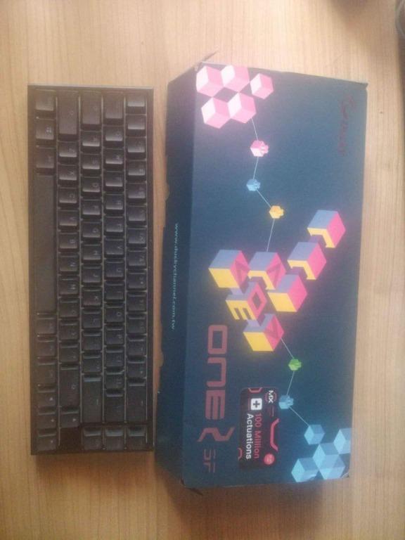 Ducky One 2 SF (Cherry MX) (Category: Computer Keyboard) located in Antipolo. Submitted by luidewey (Listing ID 1122671425, Image 2). Description: Ducky One 2 SF with Cherry Reds, comes with a keycap puller and USB-C cord. RFS: Switched to GMMK TKL..