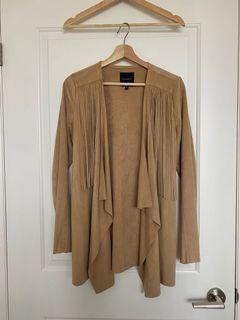 Dynamite Womens Suede Jacket/Coat - Size M BRAND NEW no tags