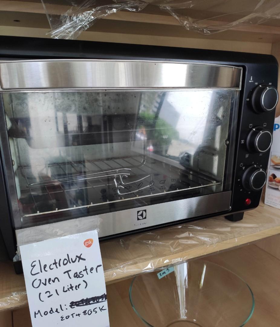 Electrolux Oven Toaster 21liter Model EOT4805K, TV & Home Appliances