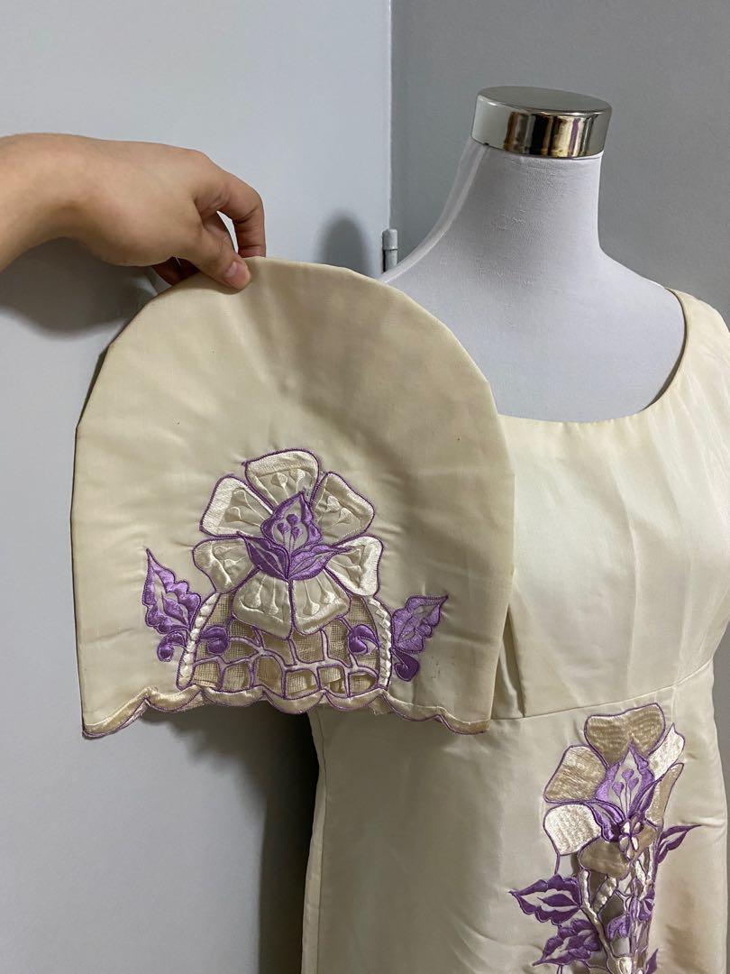 purple filipiniana