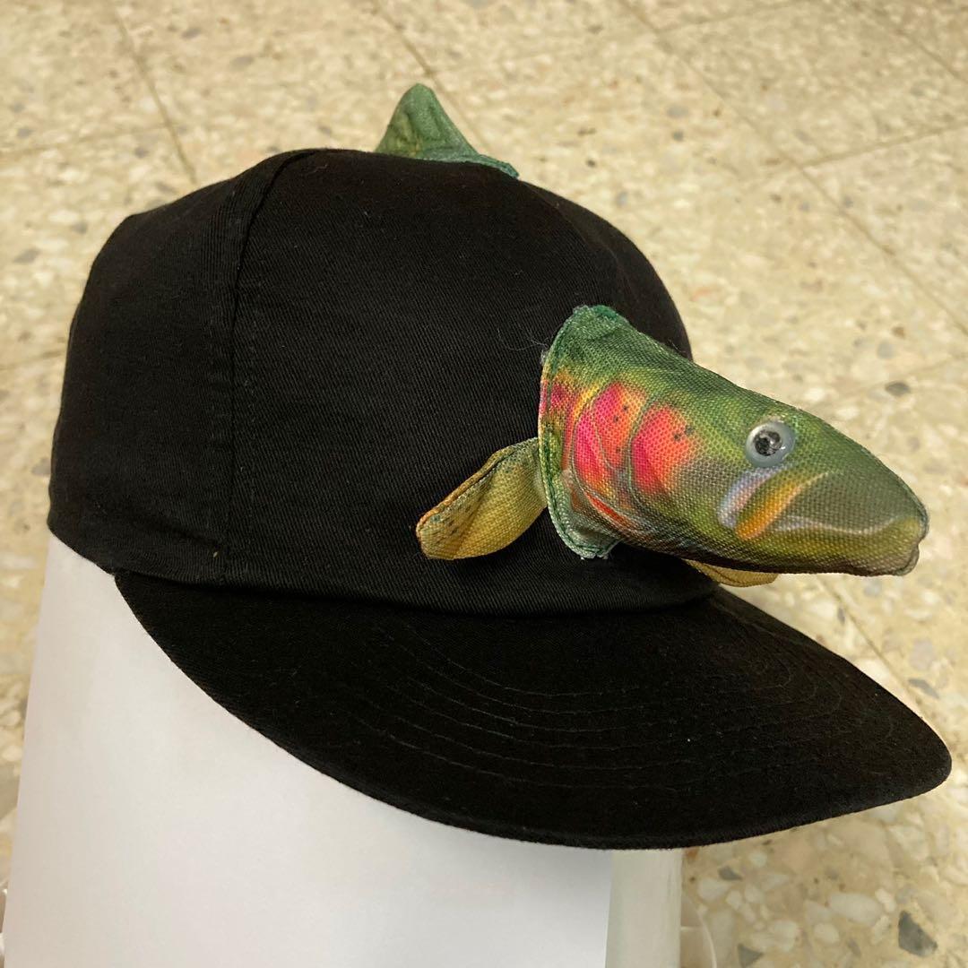 Fish cap fishing cap 🐠🐟 topi ikan, Men's Fashion, Watches & Accessories,  Cap & Hats on Carousell
