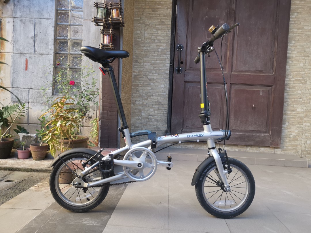 Folding Bike Btwin tilt 500 xs Sports Equipment Bicycles