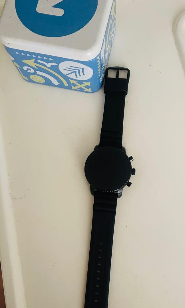 Fossil Gen 4 Smart watch Explorist Black Silicon