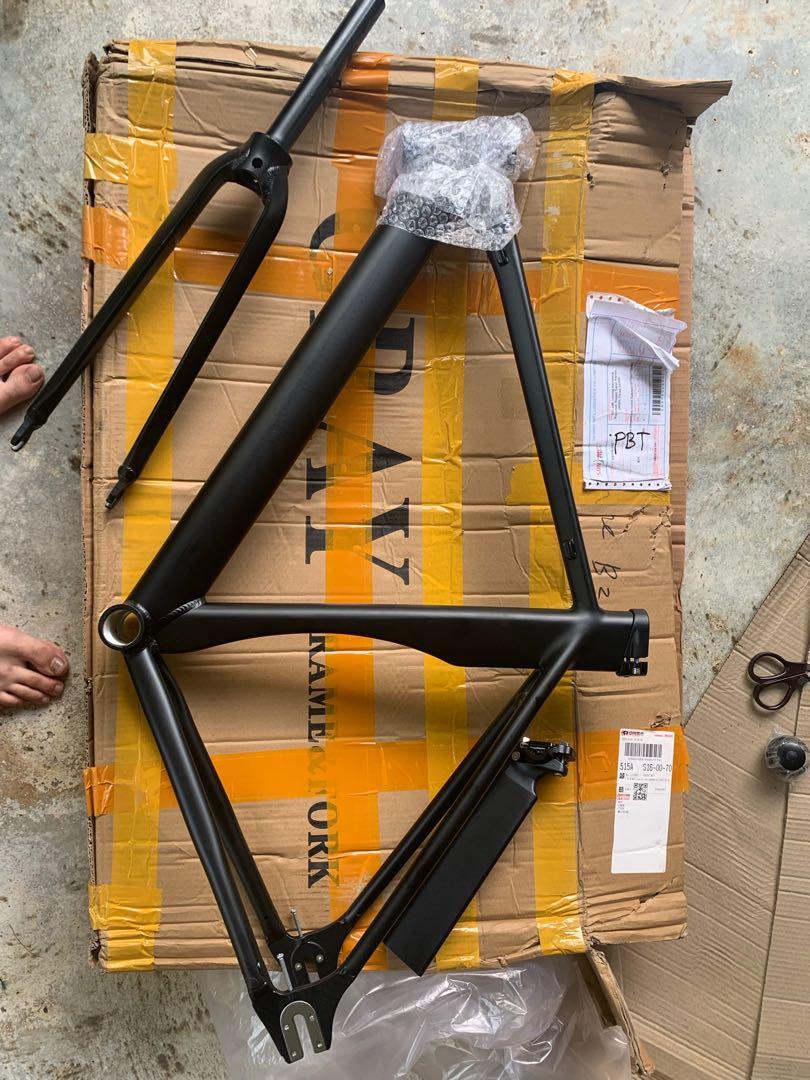 Frame fixed gear aero (size 52) alloy, Sports Equipment, Bicycles