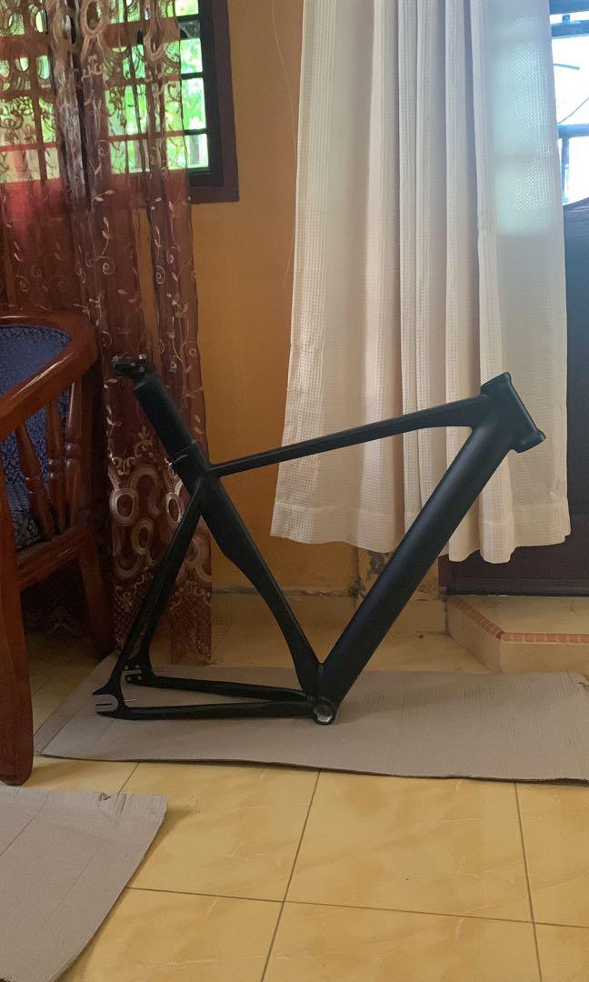 Frame fixed gear aero (size 52) alloy, Sports Equipment, Bicycles