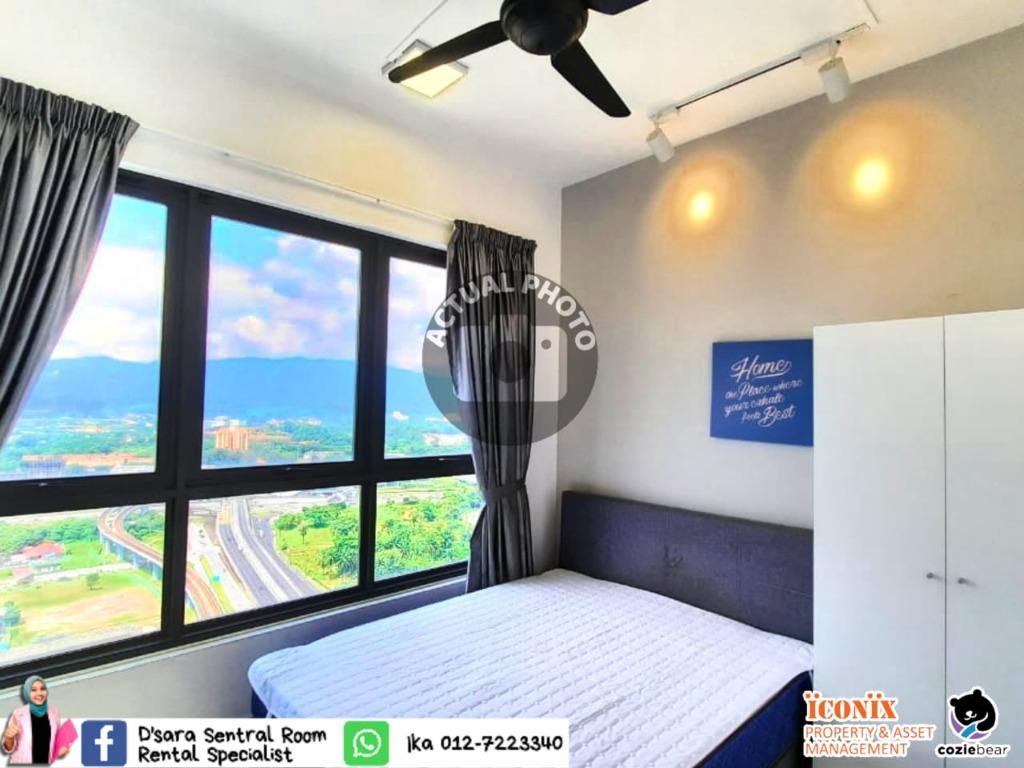 Furnished Middle Room For Rent 𝐋𝐨𝐜𝐚𝐭𝐢𝐨𝐧 D Sara Sentral Walking Distance Attached Mrt Kampung Selamat Property Rentals On Carousell