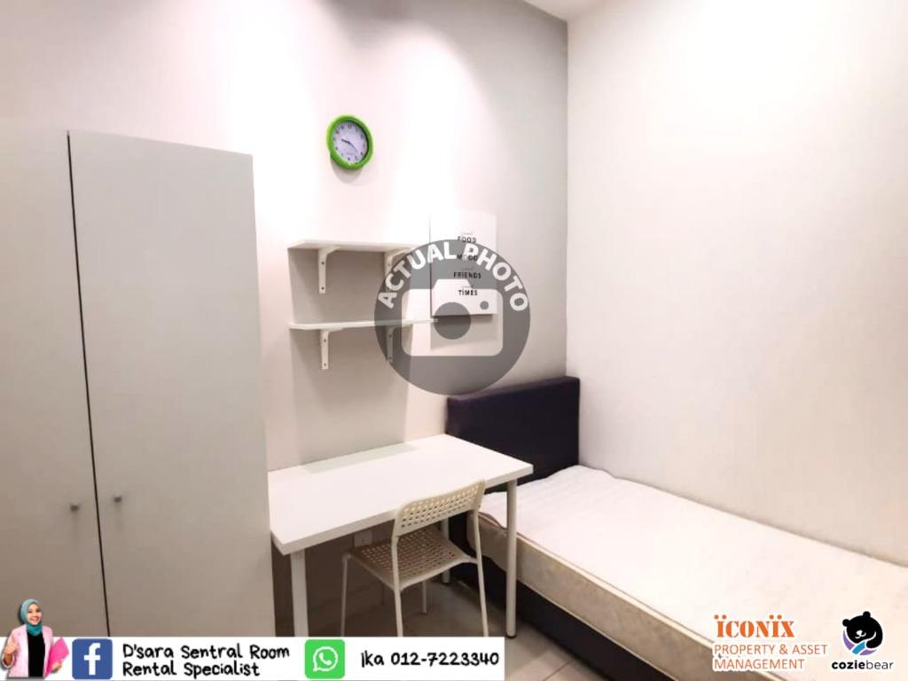 Furnished Single Room For Rent 𝐋𝐨𝐜𝐚𝐭𝐢𝐨𝐧 D Sara Sentral Walking Distance Attached Mrt Kampung Selamat Property Rentals On Carousell