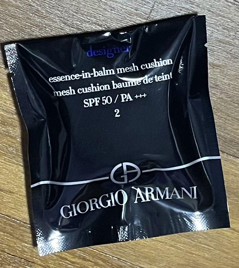 giorgio armani mesh cushion