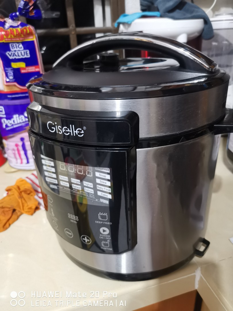 Giselle 6l sales digital pressure cooker