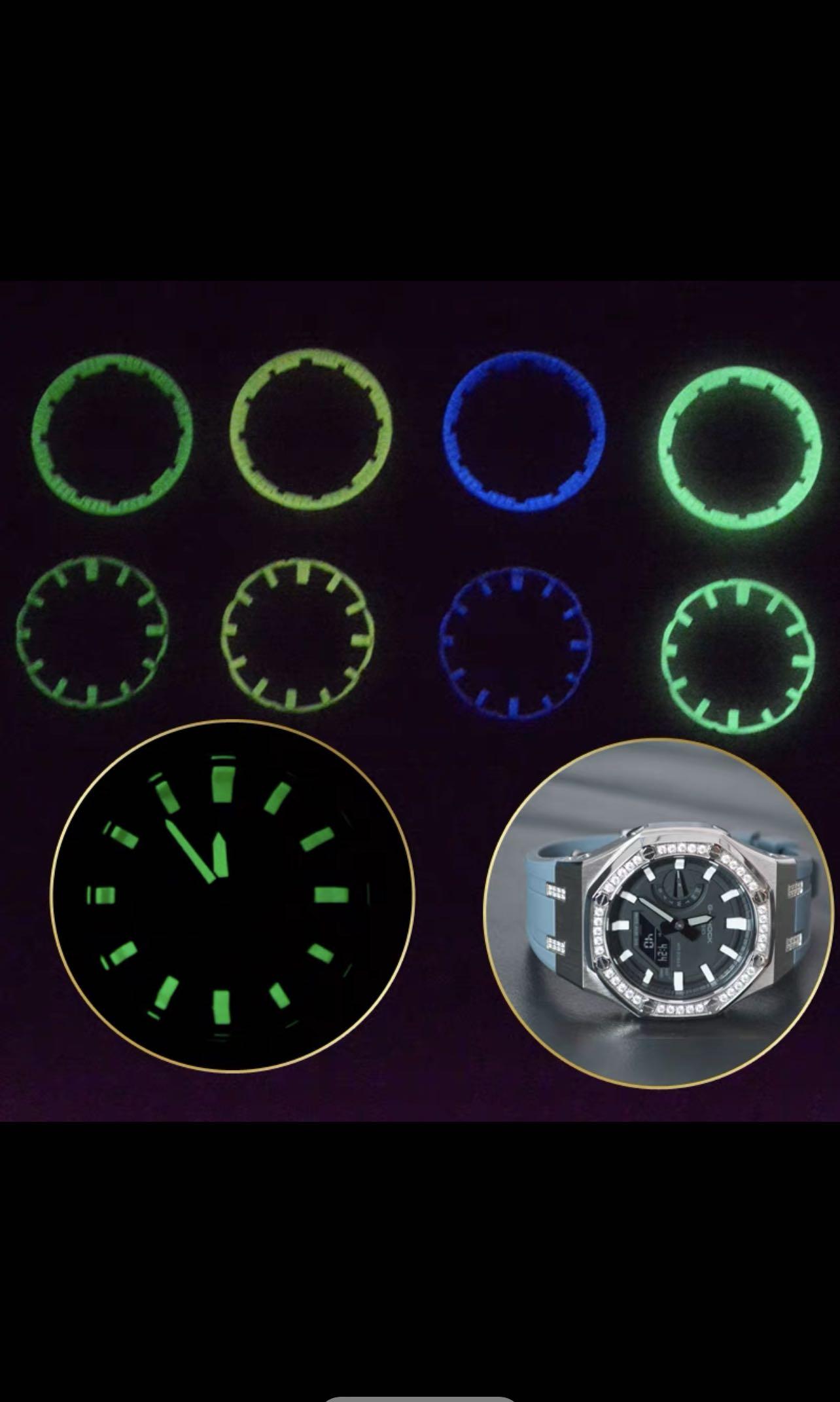 Casio glow in the dark store watch