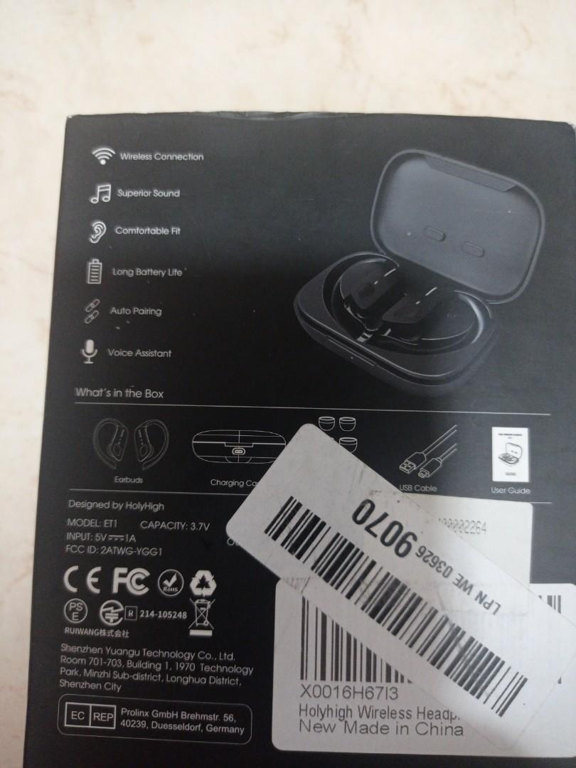 Holyhigh earbuds sales et1