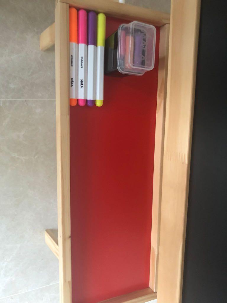 IKEA Mala Blackboard/whiteboard including chalks and pens, Hobbies