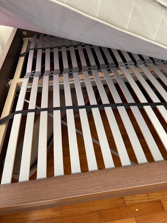 IKEA MALM Bed Frame & Mattress (150 x 200), Furniture & Home Living, Furniture, Bed Frames
