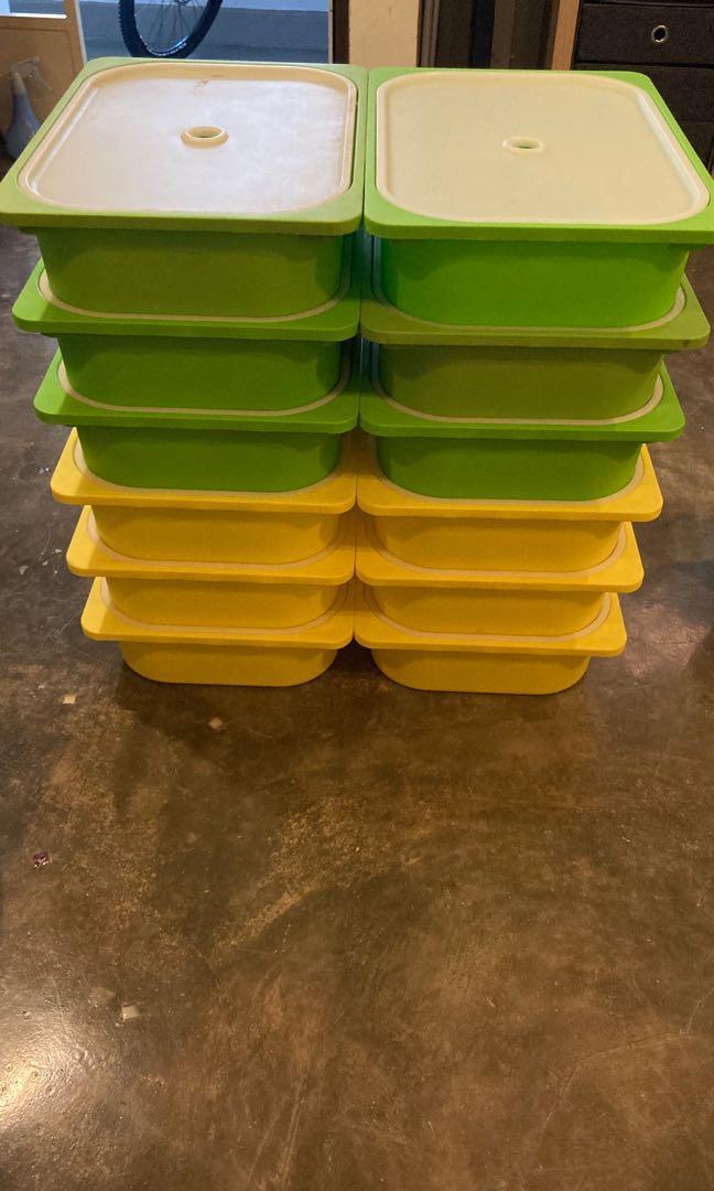 IKEA storage container with lid, Furniture & Home Living, Home