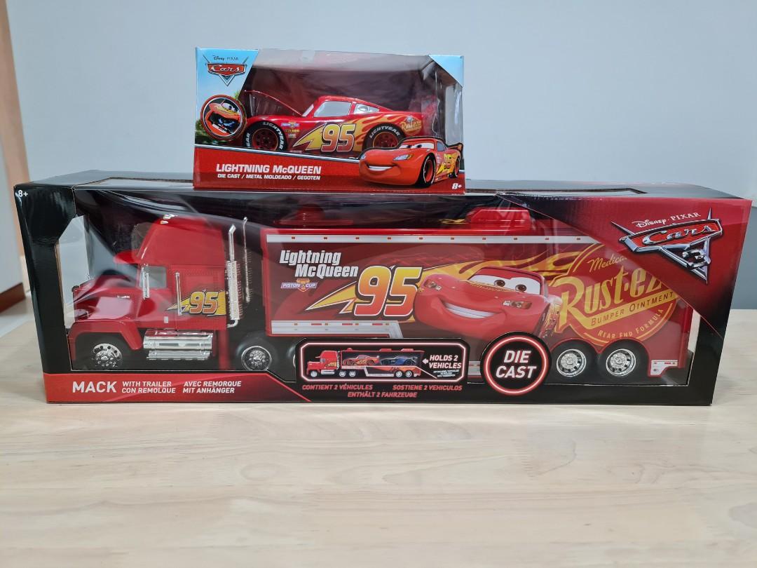 Lightning McQueen - Disney Cars Diecast 1:24 Scale Diecast Model by Jada  Toys