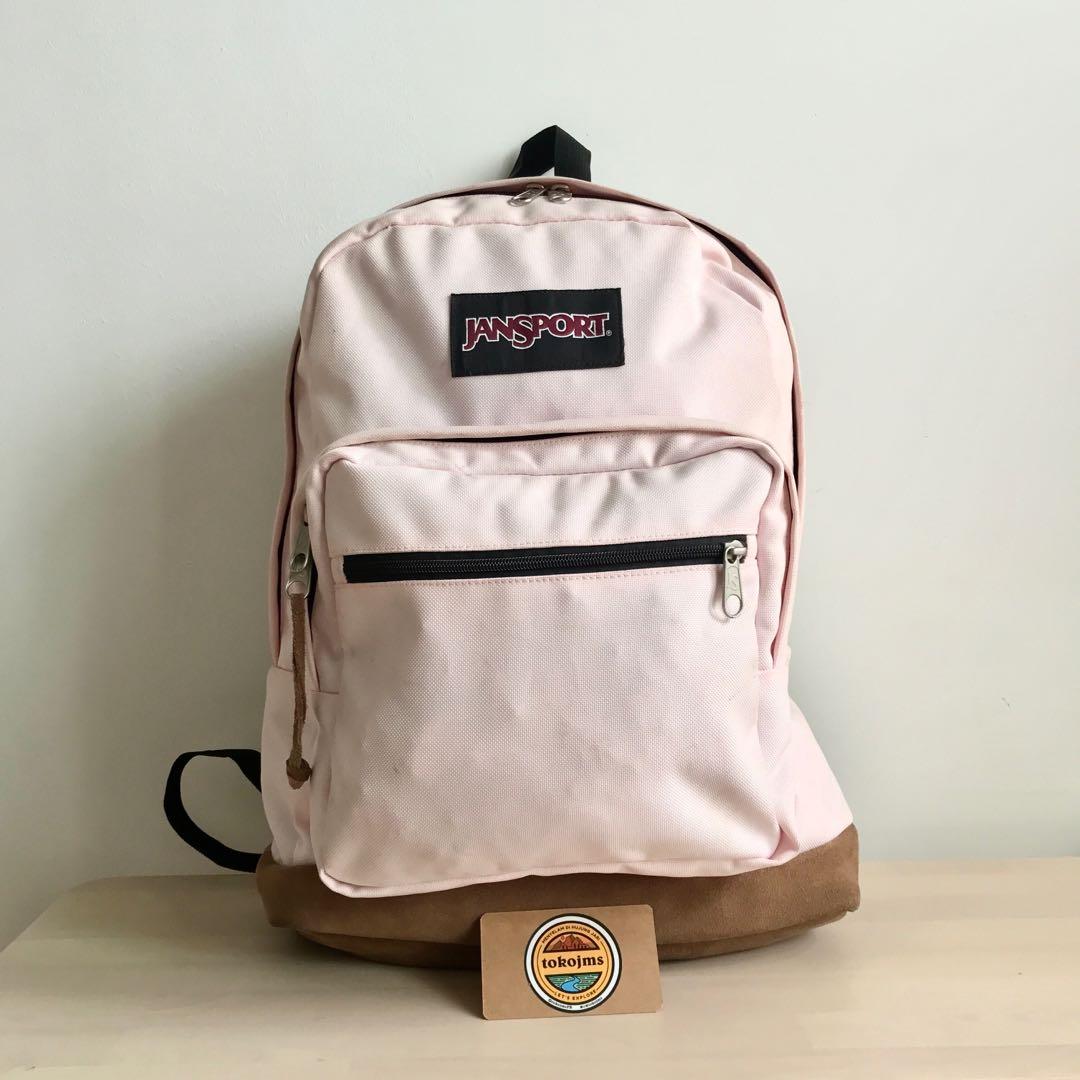 Pink blush deals jansport backpack