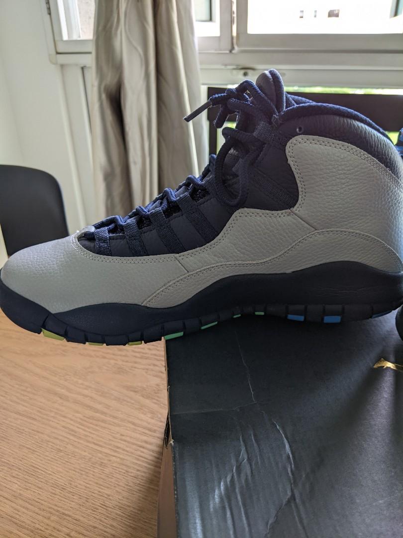 Jordan 10 rio on top feet