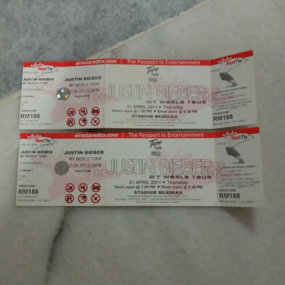 Justin bieber concert malaysia ticket where to buy