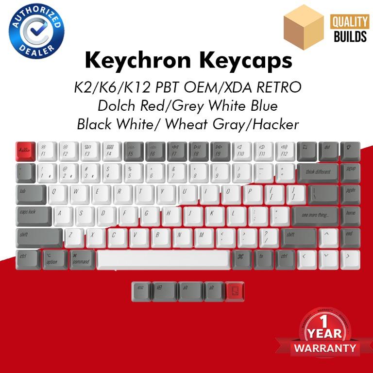 Keychron K2/Q1 PBT Retro Mac Keycaps Set (CH)