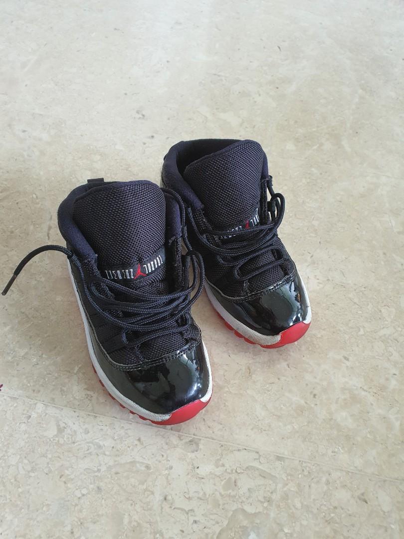 Red jordans discount 11 kids