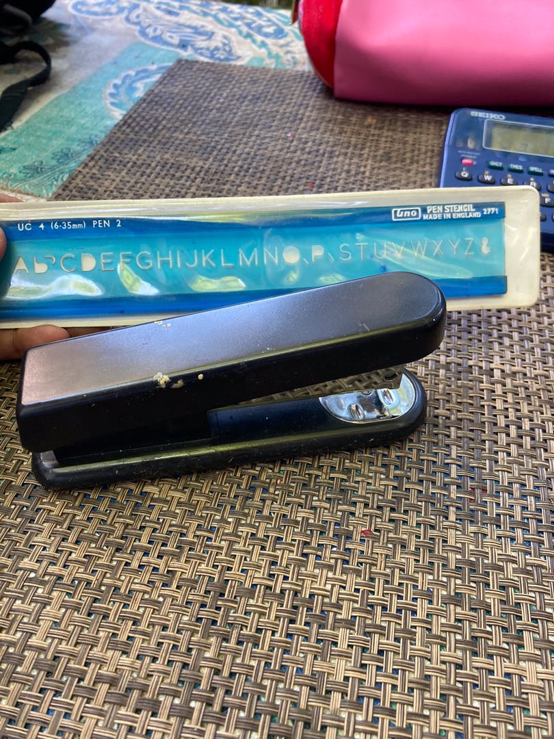 Letter Ruler and Stapler Bundle, Hobbies & Toys, Stationary & Craft ...