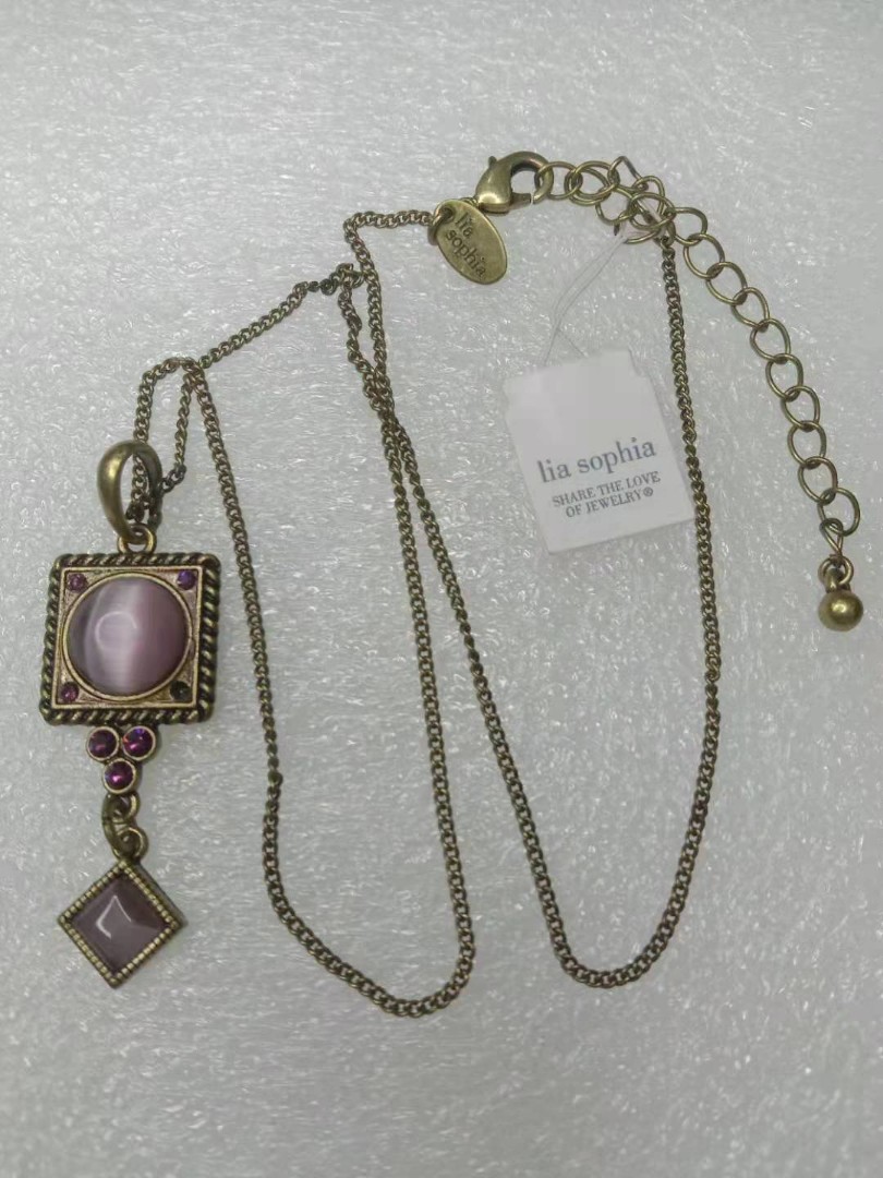 Lia Sophia Vintage Long Necklace Women s Fashion Jewelry