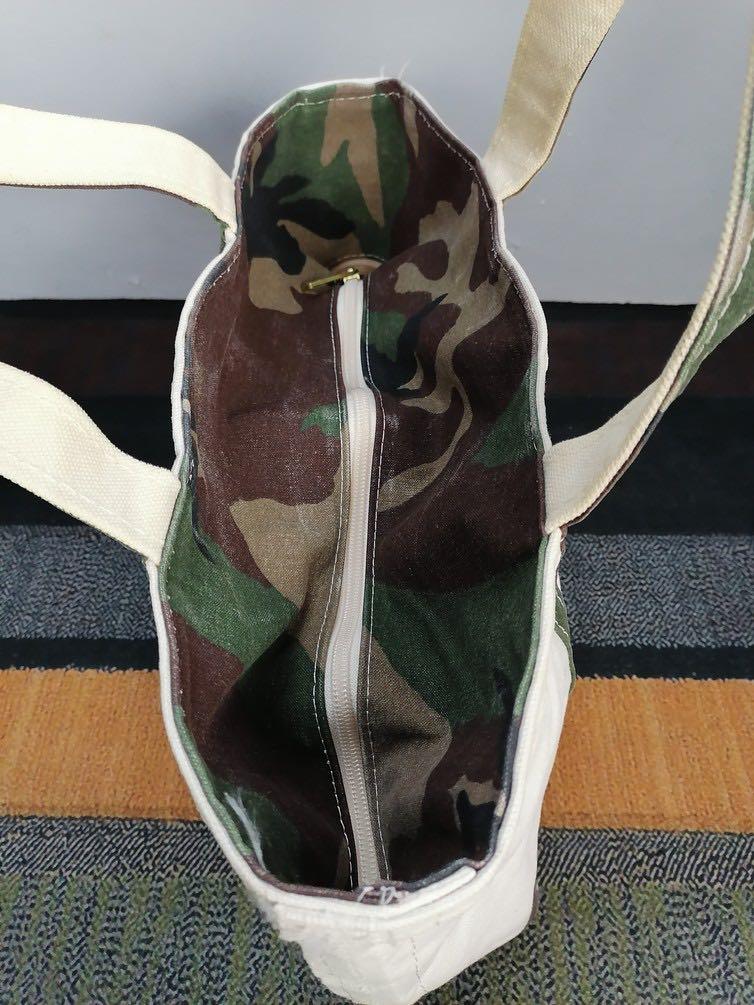 Medium LL Bean Tote Bag Zip Top, Women's Fashion, Bags & Wallets, Tote