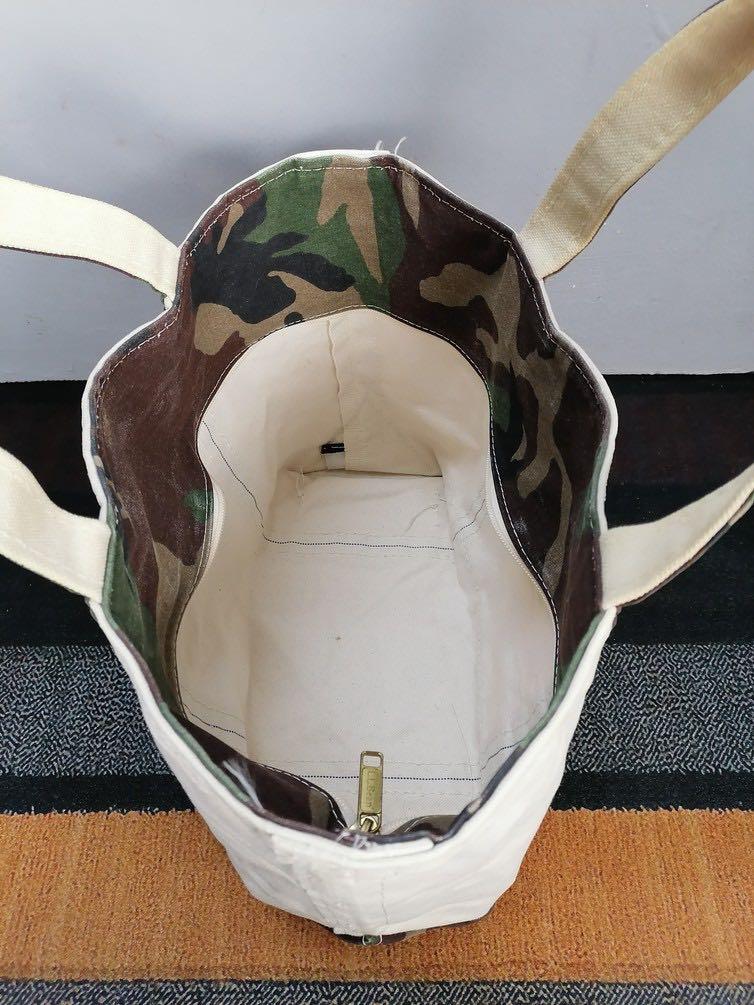 Medium LL Bean Tote Bag Zip Top, Women's Fashion, Bags & Wallets, Tote