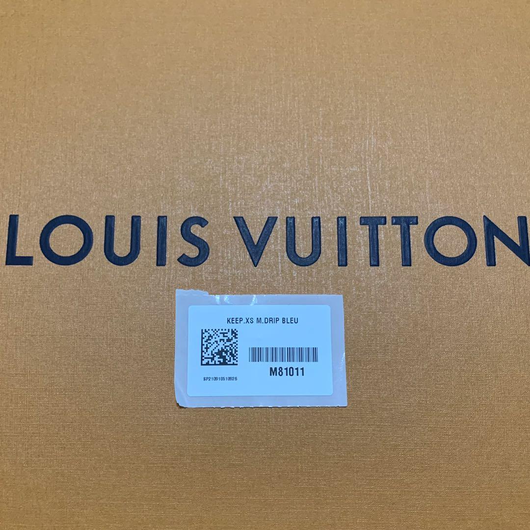 Authentic LOUIS VUITTON Monogram Drip Keepall XS M81011 Boston bag