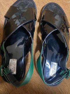 Makayla black sandals