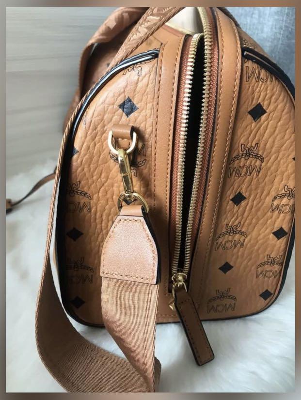 MCM Boston Bag Large 100 Authentic Women s Fashion Bags