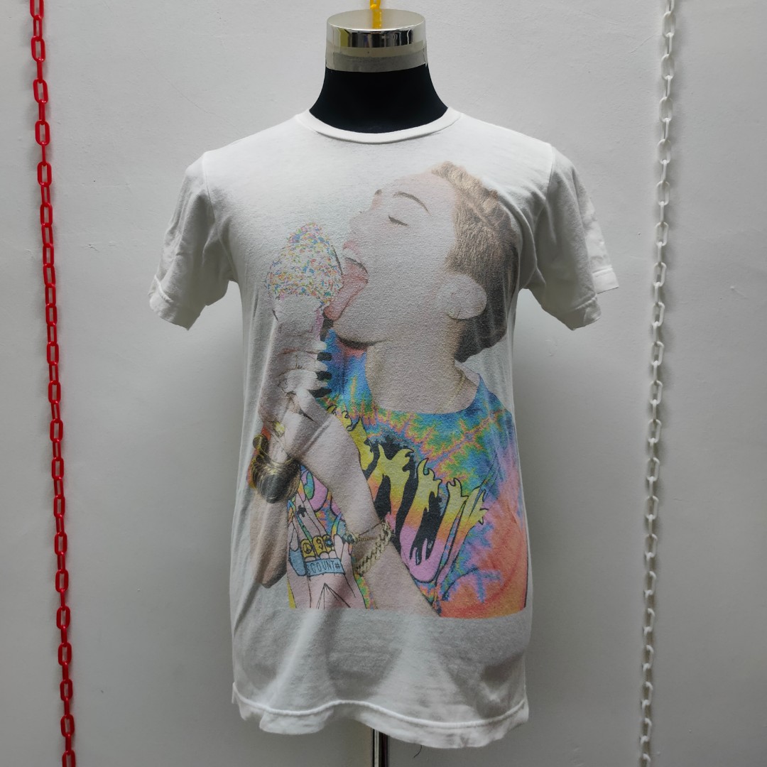 MILEY CYRUS, Men's Fashion, Tops & Sets, Tshirts & Polo Shirts on Carousell