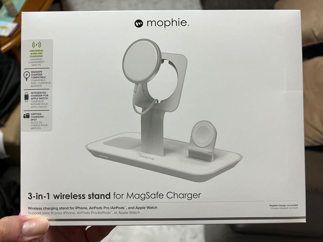 mophie 3-in-1 stand for MagSafe Charger - Apple