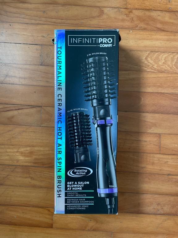 Infiniti pro conair tourmaline 2024 ceramic hot air spin brush
