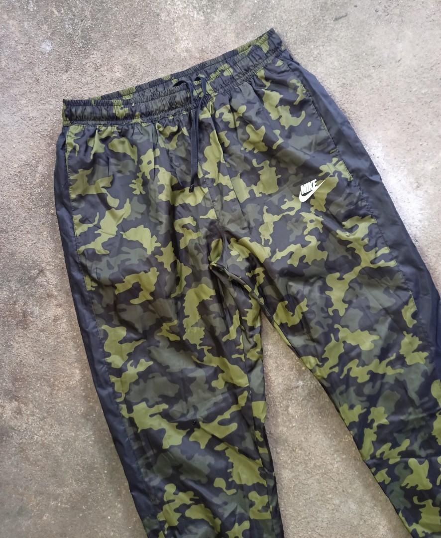 Nike men's sportswear sales woven camo track pants