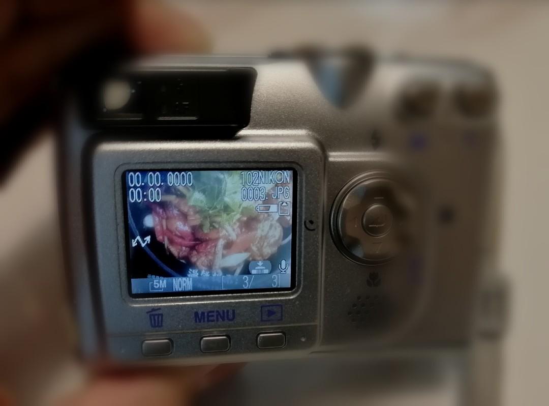 Nikon Coolpix 5200,功能全正常！電池+叉機+SD卡+機繩, 攝影器材, 相機 