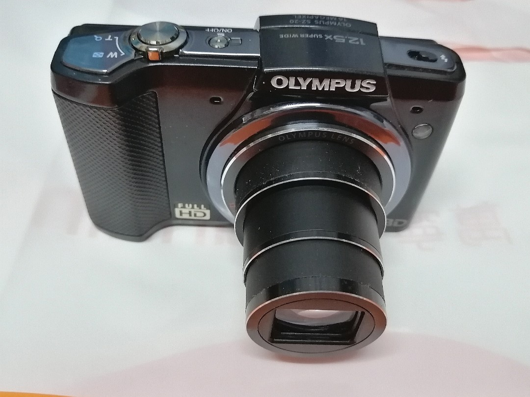 Olympus SZ-20，1600萬像素，全高清3D數碼相機，全正常使用！電池＋叉